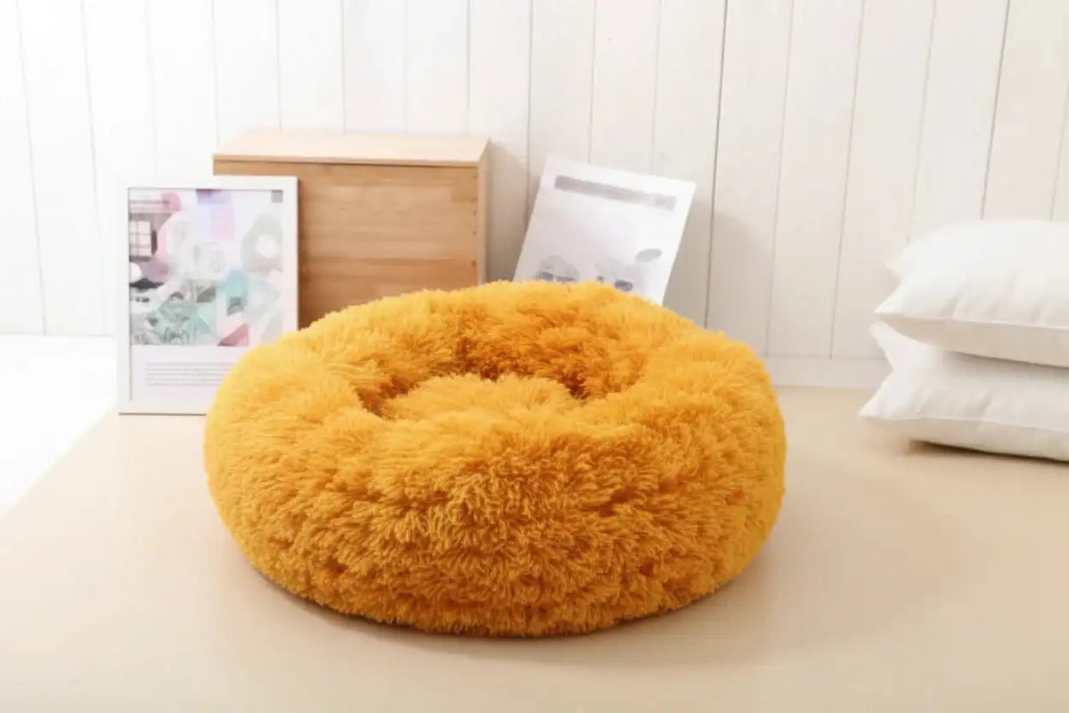 The Growing Mart Large Dog Bed Plush Washable Fluffy Pet Sofa Bed Main image