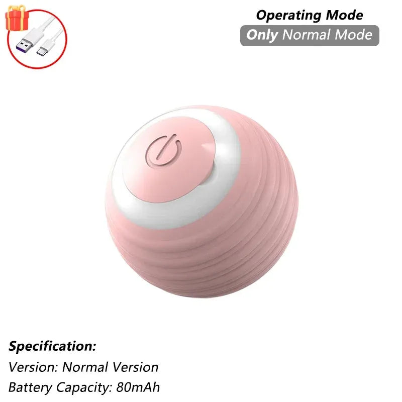 The Growing Mart Interactive Cat Toy – Automatic Rolling Smart Ball for Endless Play