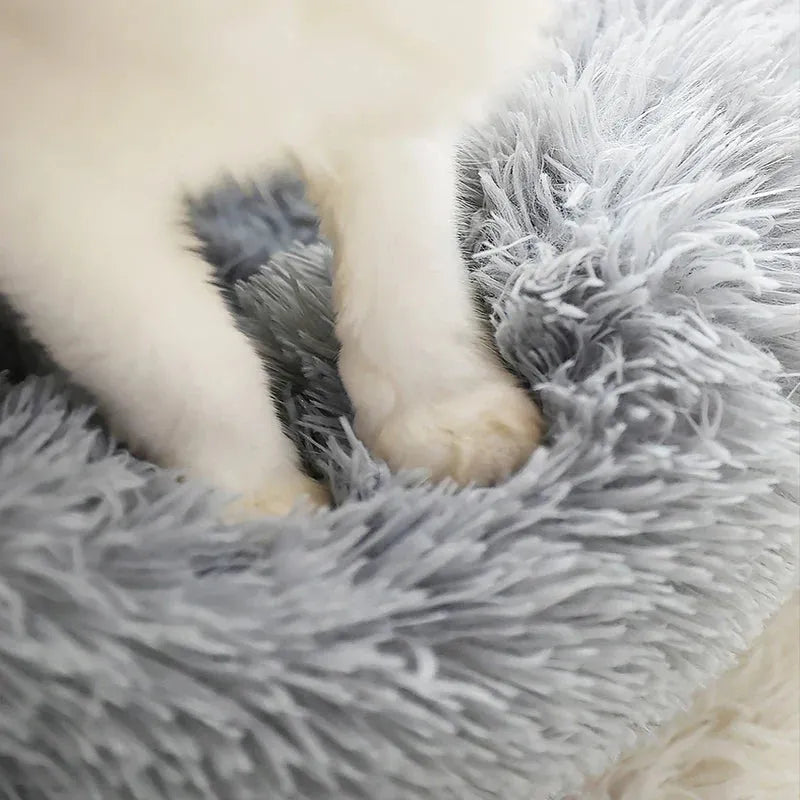 The Growing Mart Large Dog Bed Plush Washable Fluffy Pet Sofa Bed