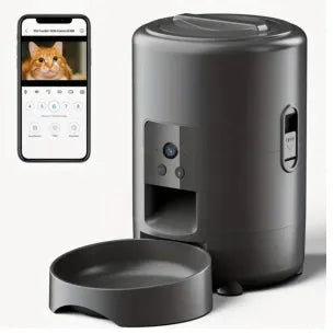 The Growing Mart Smart Pet Feeder with WiFi App Control & 2L Capacity