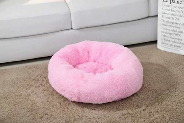 The Growing Mart Large Dog Bed Plush Washable Fluffy Pet Sofa Bed