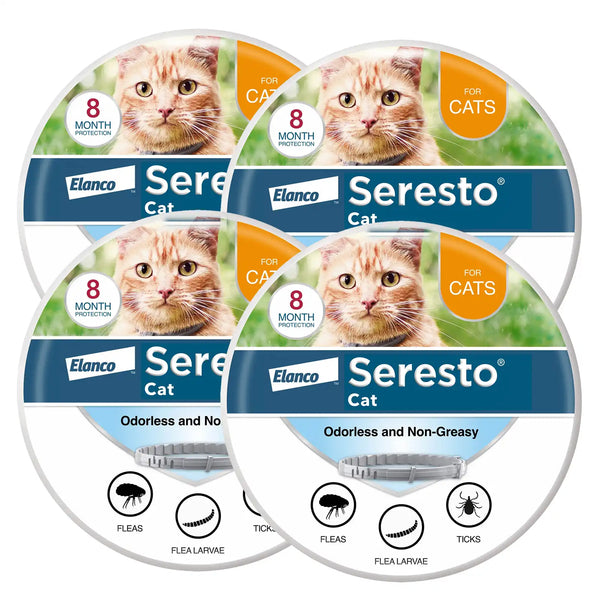 Flea and Tick Collar for Cats , 8 Month Protection