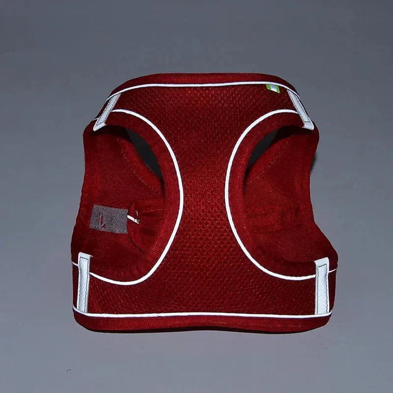 The Growing Mart Puppy Harness Set Adjustable No-Pull Leash Combo