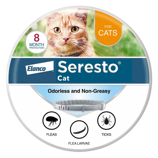 Flea and Tick Collar for Cats , 8 Month Protection