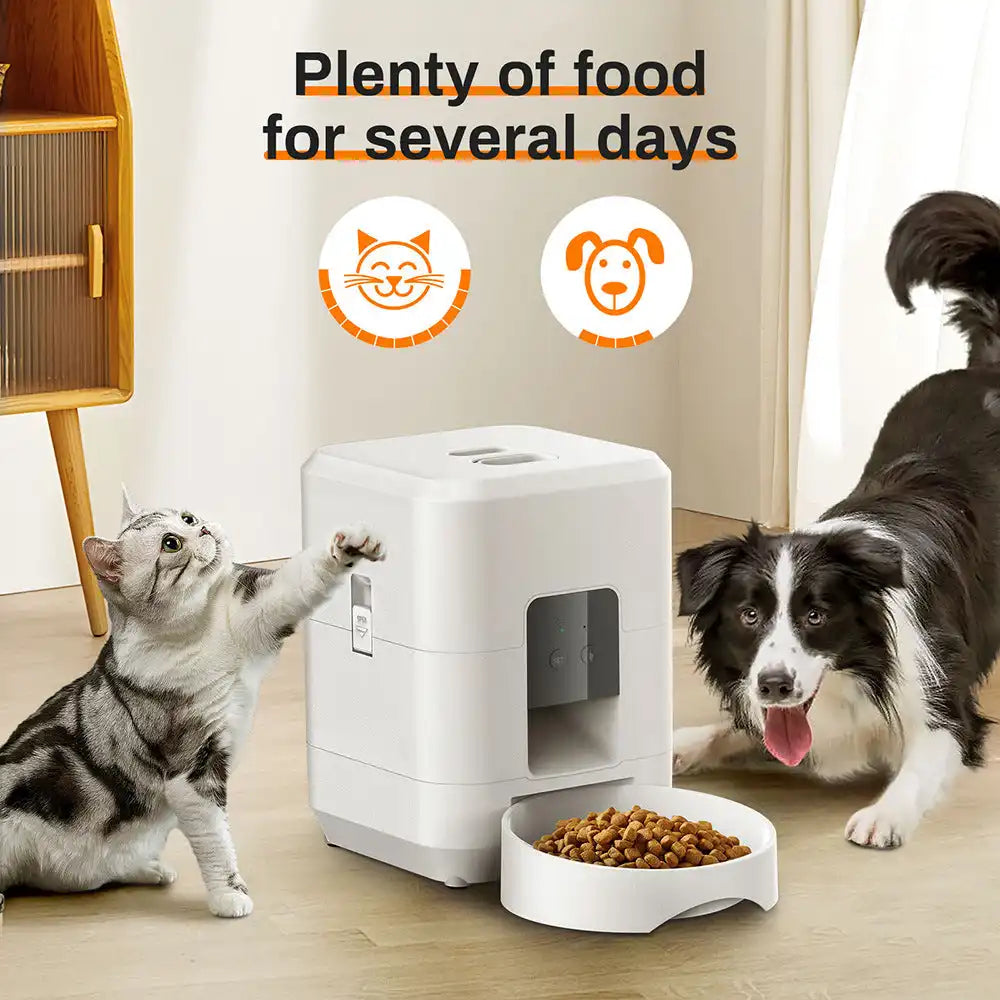 The Growing Mart Smart Pet Feeder with WiFi App Control & 2L Capacity Secondary image